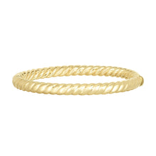 Load image into Gallery viewer, Soft Twisted Hinged Bangle
