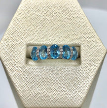 Load image into Gallery viewer, Lane Blue Topaz Ring
