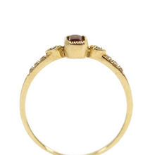 Load image into Gallery viewer, Garnet And Diamond Ring
