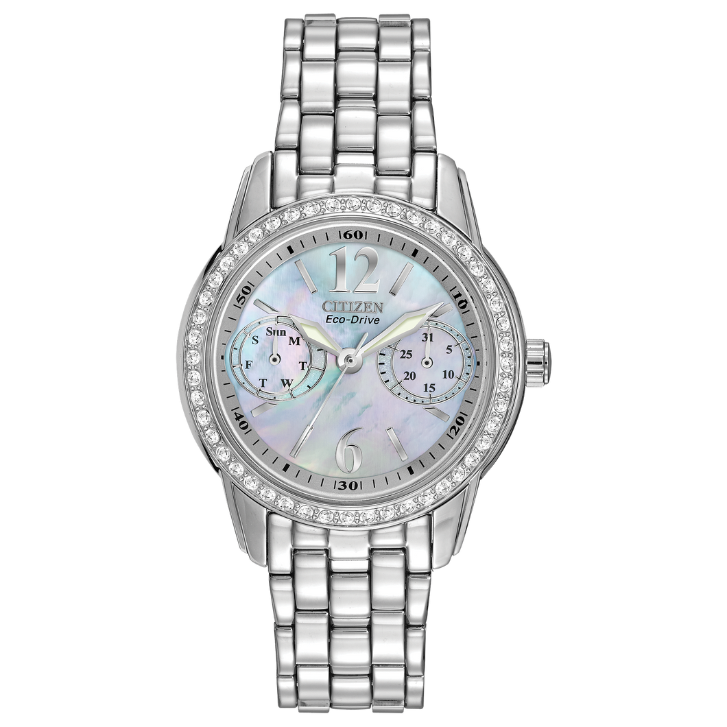 Citizen Ladies Eco-Drive Watch Silhouette Crystal