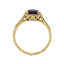 Load image into Gallery viewer, Amethyst And Diamond Ring
