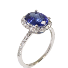 Load image into Gallery viewer, Tanzanite And Diamond Ring
