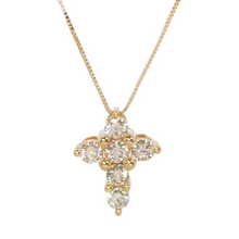 Load image into Gallery viewer, Diamond Cross Necklace
