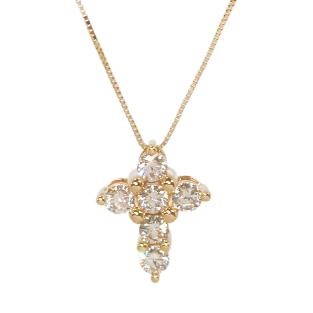 Diamond Cross Necklace