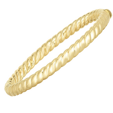 Load image into Gallery viewer, Soft Twisted Hinged Bangle
