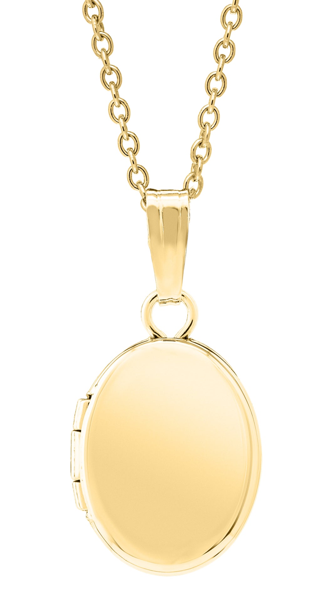 Oval Locket Necklace