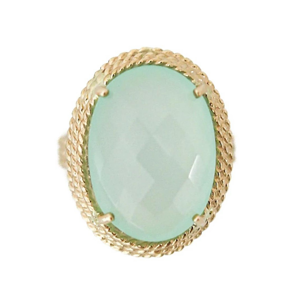 Isabel Chalcedony Ring