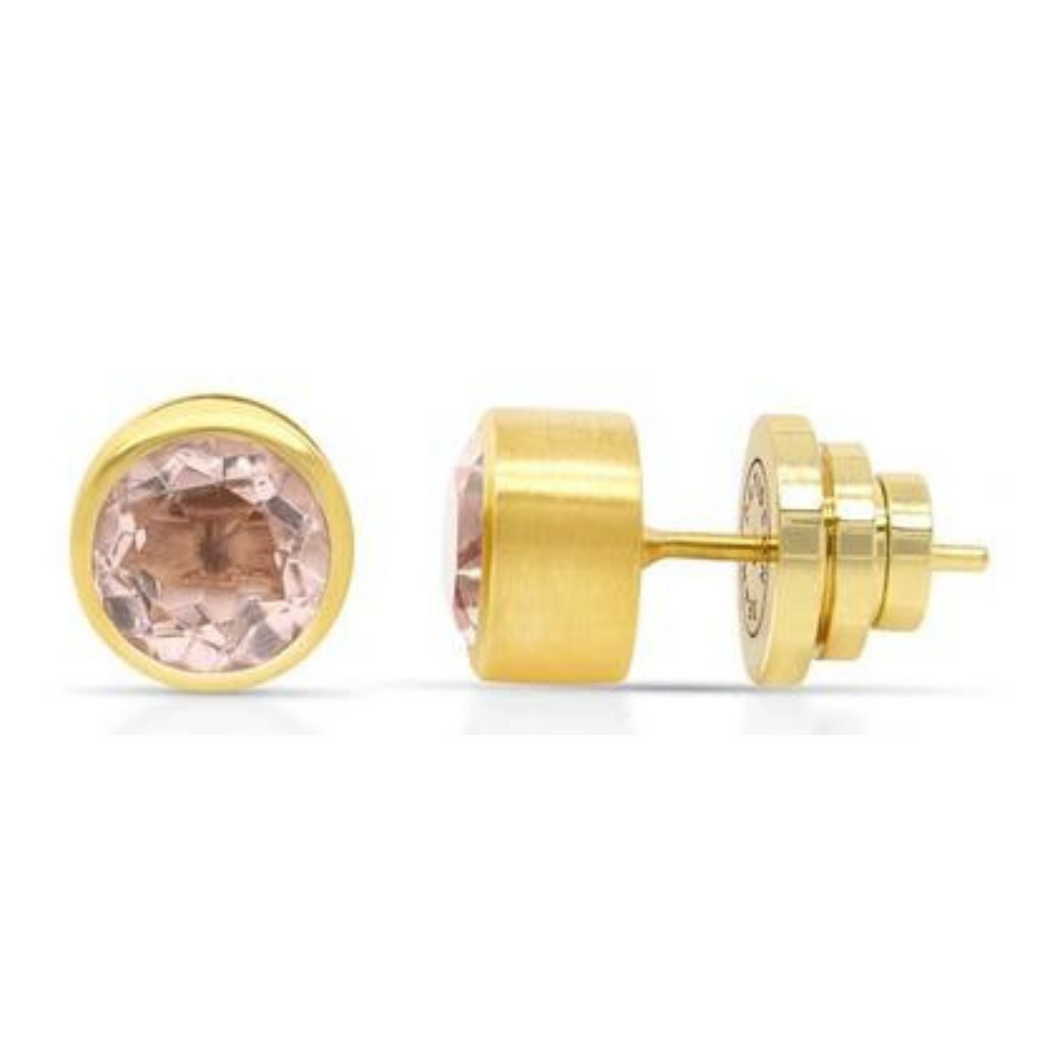 Dean Davidson Morganite Signature Midi Stud Earrings