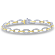 Load image into Gallery viewer, Link Diamond Bracelet
