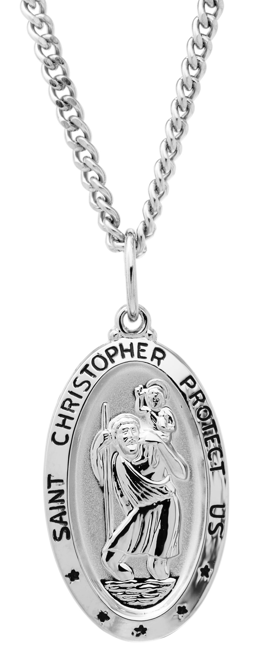 St. Christopher Medal Necklace