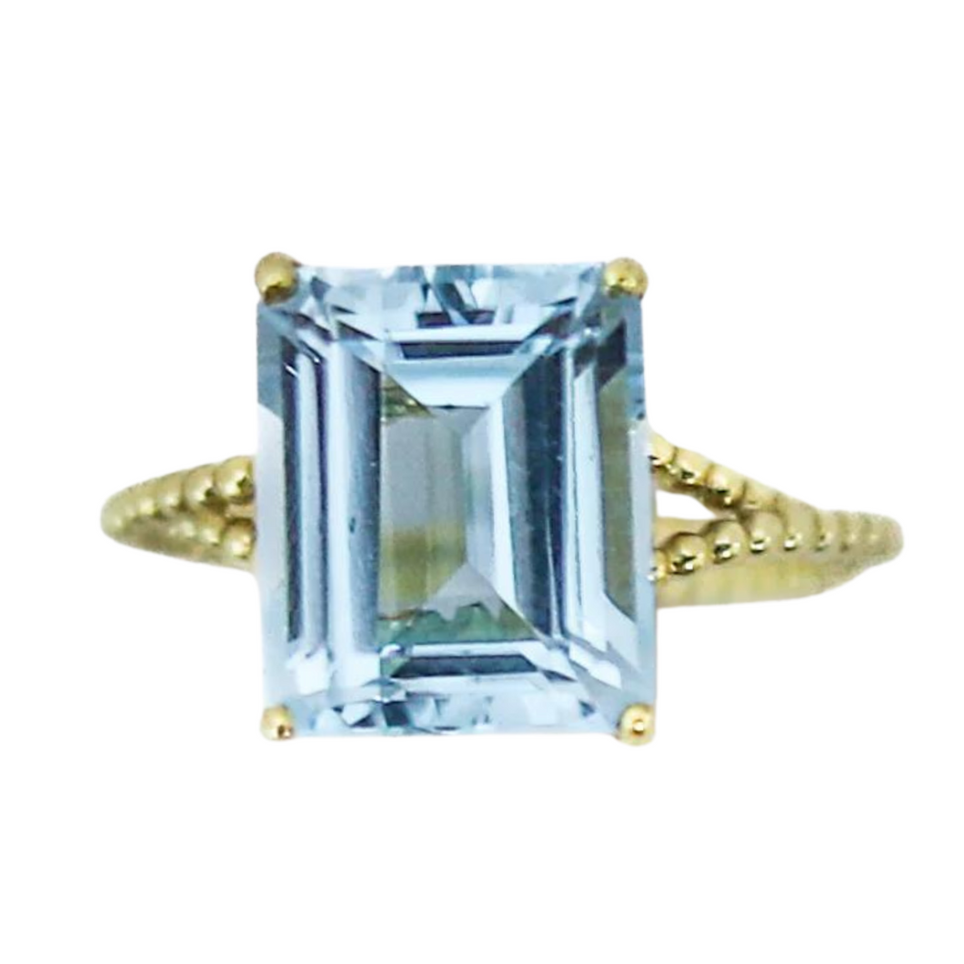 Cameron Sky Blue Topaz Ring