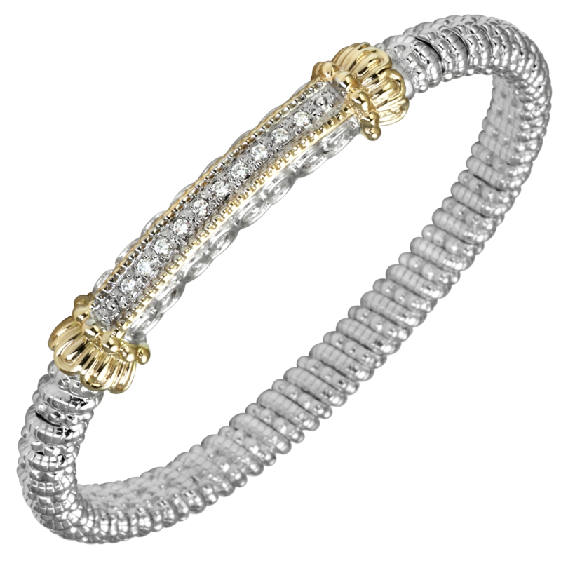 Vahan Diamond Closed Band Bracelet