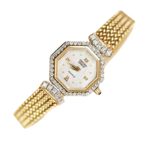 Load image into Gallery viewer, Diamond and Mother of Pearl Watch
