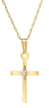 Load image into Gallery viewer, 14ky Cross Necklace
