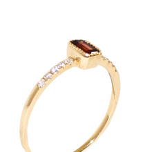 Load image into Gallery viewer, Garnet and Diamond Ring
