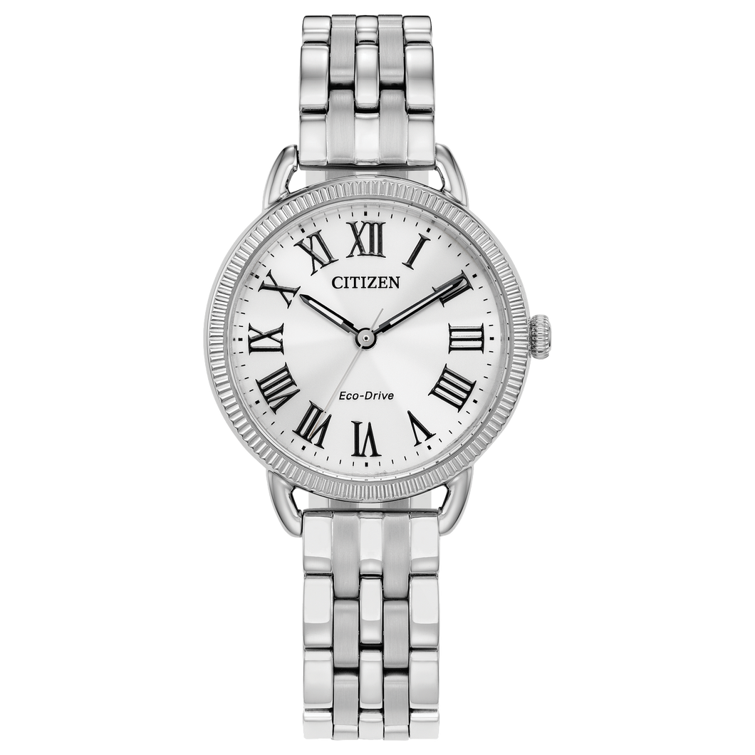 Classic Coin Edge Citizen Ladies Eco-Drive Watch