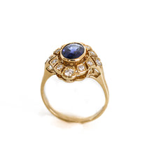 Load image into Gallery viewer, Saylor Sapphire RIng
