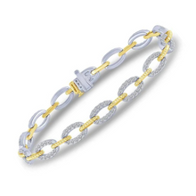 Load image into Gallery viewer, Link Diamond Bracelet
