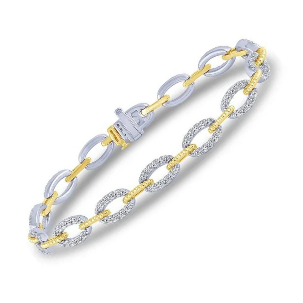 Link Diamond Bracelet