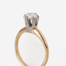 Load image into Gallery viewer, 14ky/Platinum Diamond Solitaire Ring
