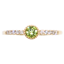 Load image into Gallery viewer, Peridot and Diamond Ring
