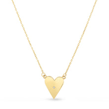 Load image into Gallery viewer, Diamond Heart Necklace
