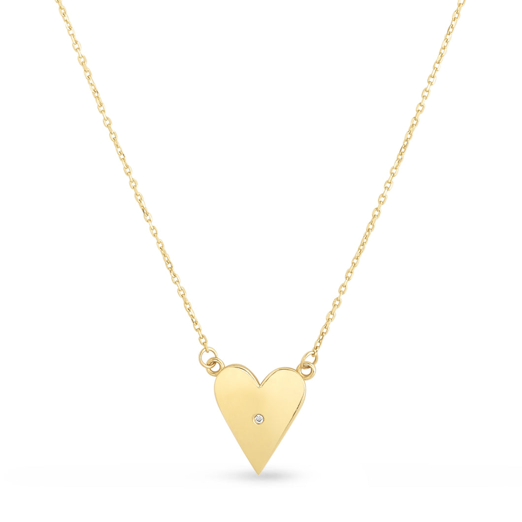 Diamond Heart Necklace