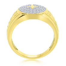 Load image into Gallery viewer, 10ky Diamond Cross Ring
