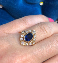 Load image into Gallery viewer, Saylor Sapphire RIng
