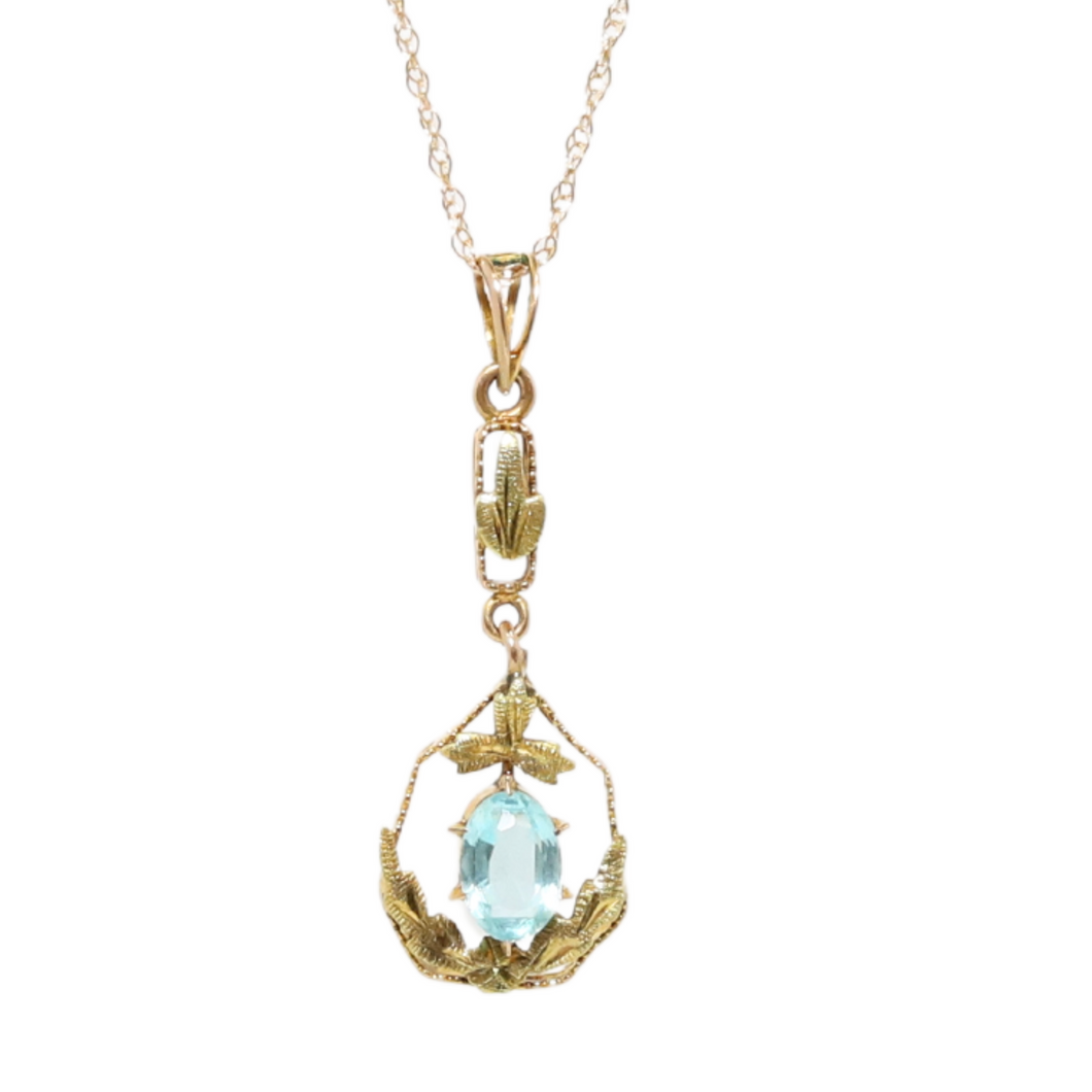 Estate Edwardian Lavalier Necklace