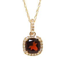 Load image into Gallery viewer, Gabriel Garnet Necklace
