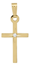 Load image into Gallery viewer, 14ky Cross Necklace
