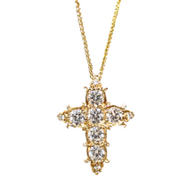 Load image into Gallery viewer, Diamond Cross Necklace
