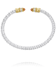 Load image into Gallery viewer, Vahan Diamond And Citrine Bracelet
