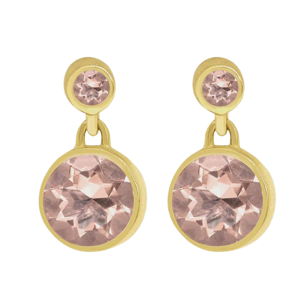 Dean Davidson Morganite Signature Droplet Earrings