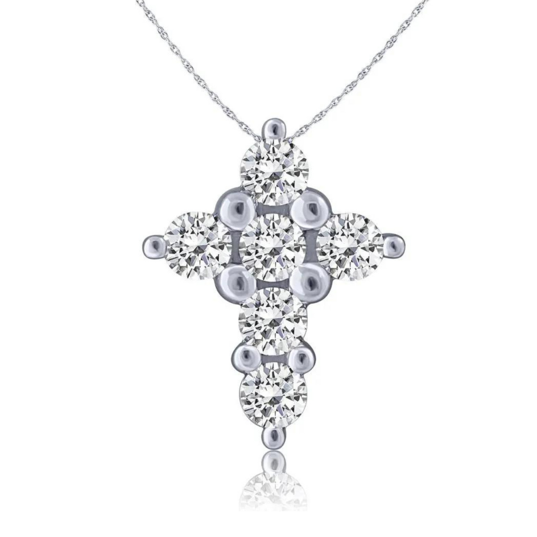 Diamond Cross Necklace