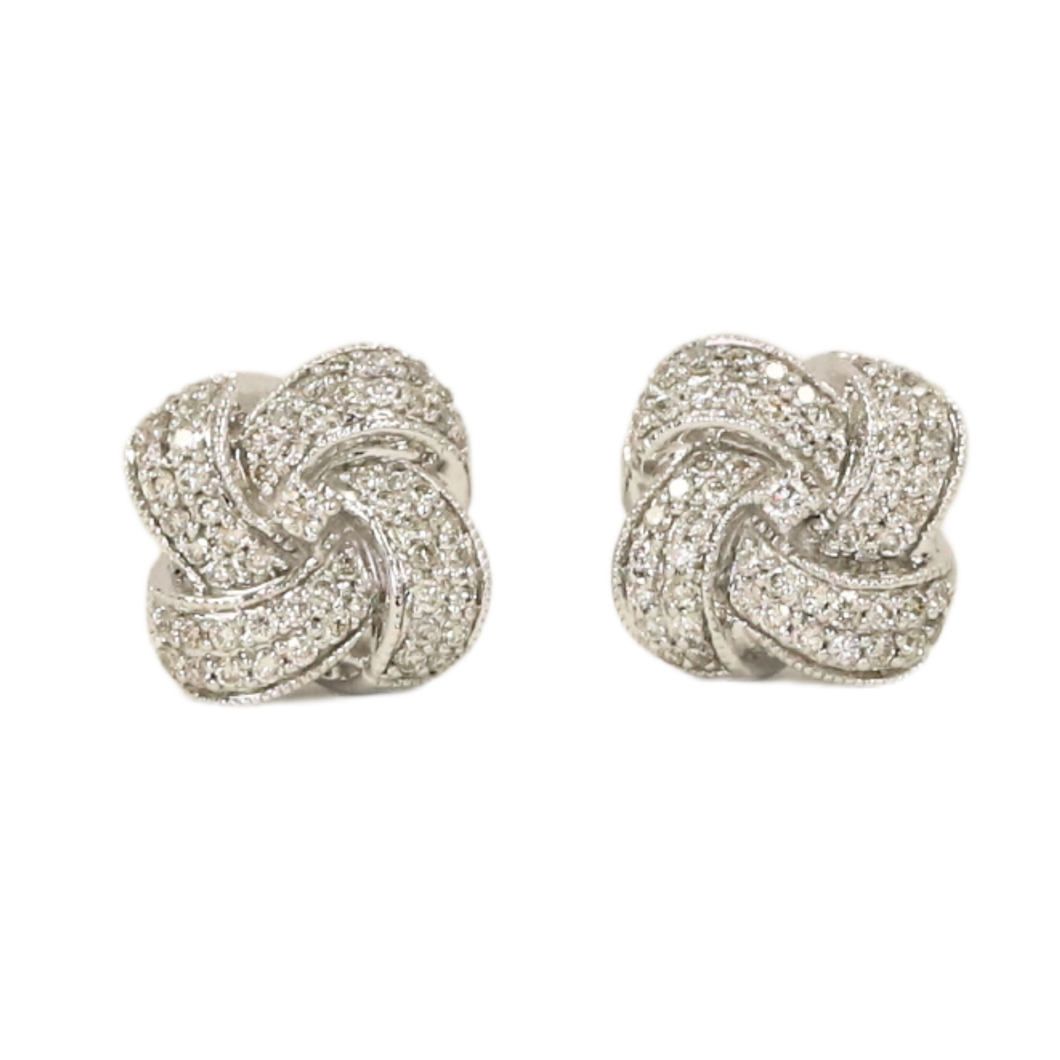 14Kw Diamond Earrings