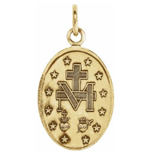 Load image into Gallery viewer, Miraculous Medal Pendant Necklace
