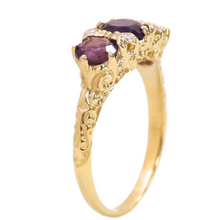 Load image into Gallery viewer, Amethyst And Diamond Ring
